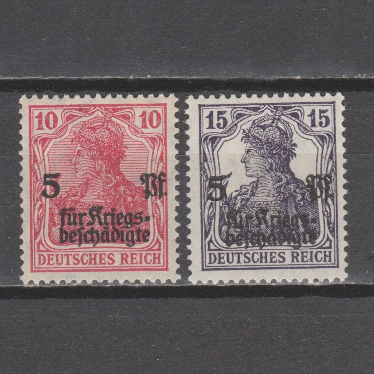 Duitsland 1919 105-106 Kriegsbeschädigtenhilfe
