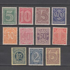 Duitsland 1920 Dienst 23-33