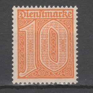 Duitsland 1921 Dienst 65