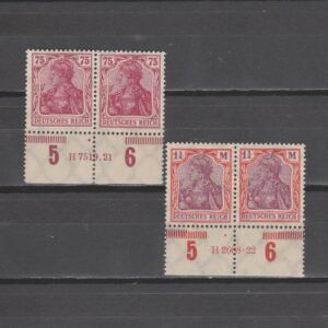 Duitsland 1922 197-198 HAN Germania