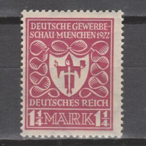 Duitsland 1922 199 a München gekeurd