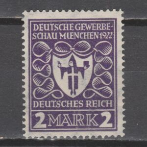 Duitsland 1922 200 a München gekeurd