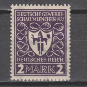 Duitsland 1922 200 b München gekeurd