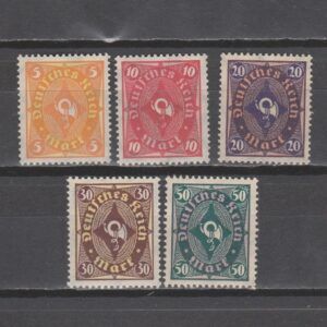 Duitsland 1922 205-209