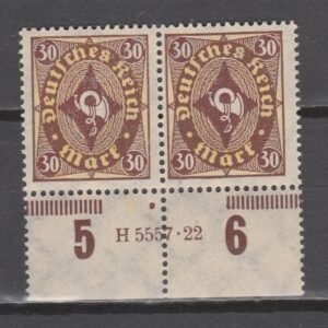 Duitsland 1922 208 P Han 5557-22