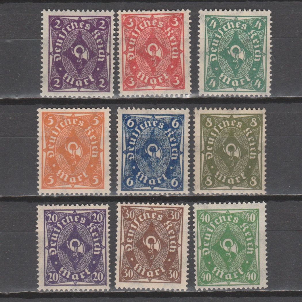 Duitsland 1922 224-232
