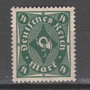 Duitsland 1922 226 b Posthorn gekeurd