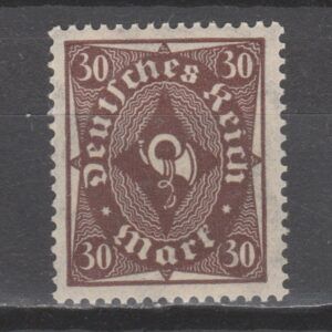 Duitsland 1922 231 a Posthorn gekeurd