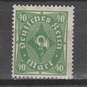 Duitsland 1922 232 P Posthorn gekeurd