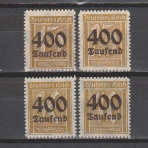 Duitsland 1923 297-300