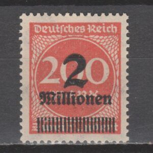 Duitsland 1923 309 A P c gekeurd