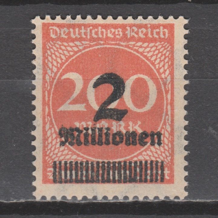 Duitsland 1923 309 A W b gekeurd