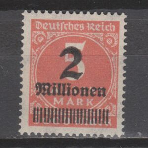 Duitsland 1923 312 A b gekeurd
