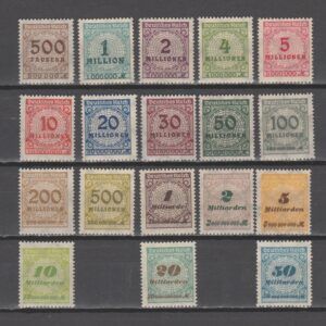 Duitsland 1923 313-330 A