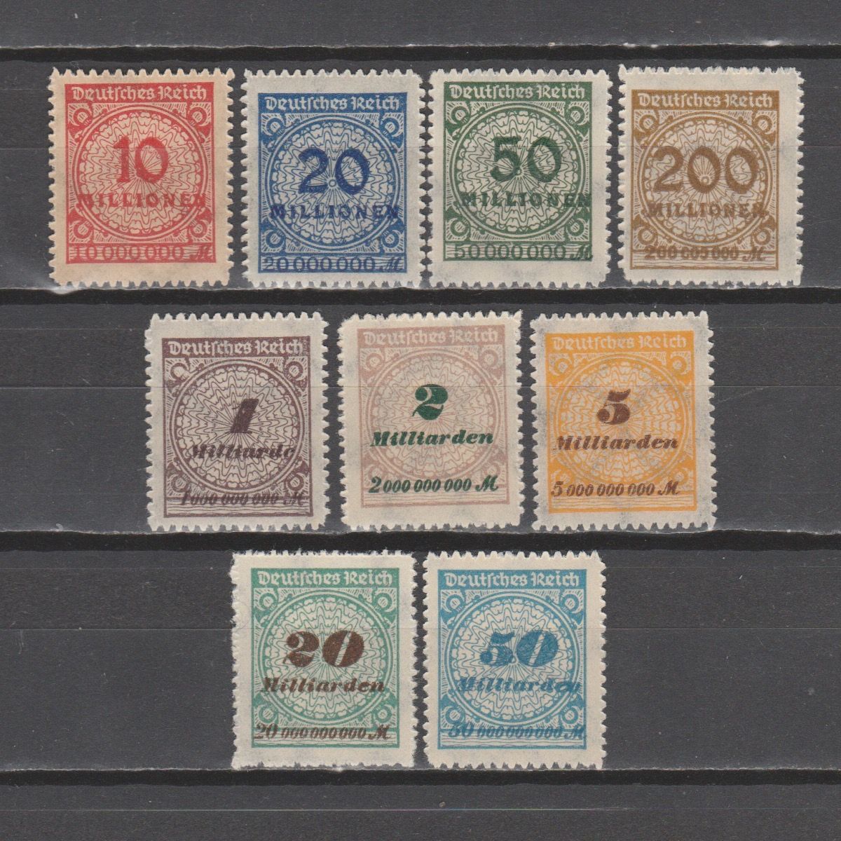 Duitsland 1923 318-330 B