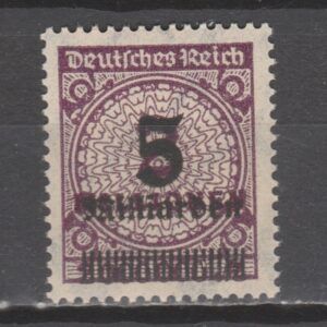 Duitsland 1923 332 A W b gekeurd