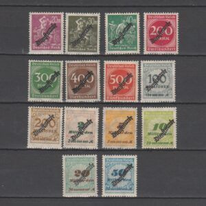 Duitsland 1923 Dienst 75-88