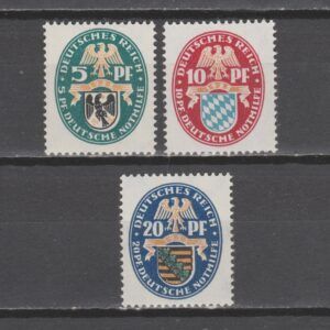 Duitsland 1925 375-377 Deutsche Nothilfe