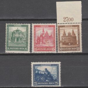 Duitsland 1931 459-462 Nothilfe