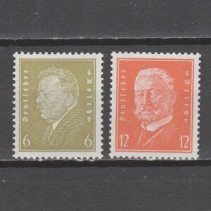 Duitsland 1932 465-466 Reichpräsidenten