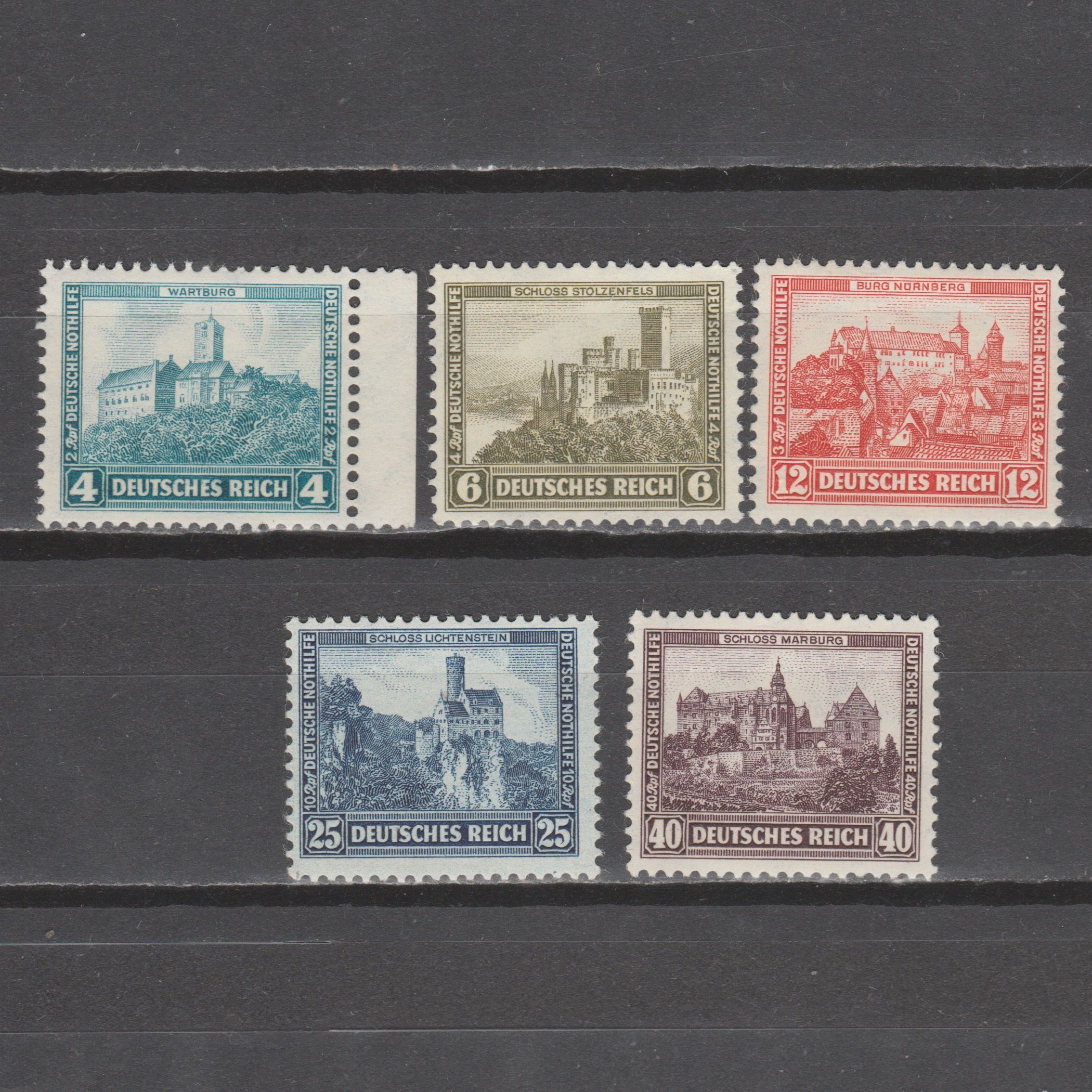 Duitsland 1932 474-478 Nothilfe