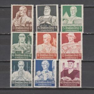Duitsland 1934 556-564 Nothilfe