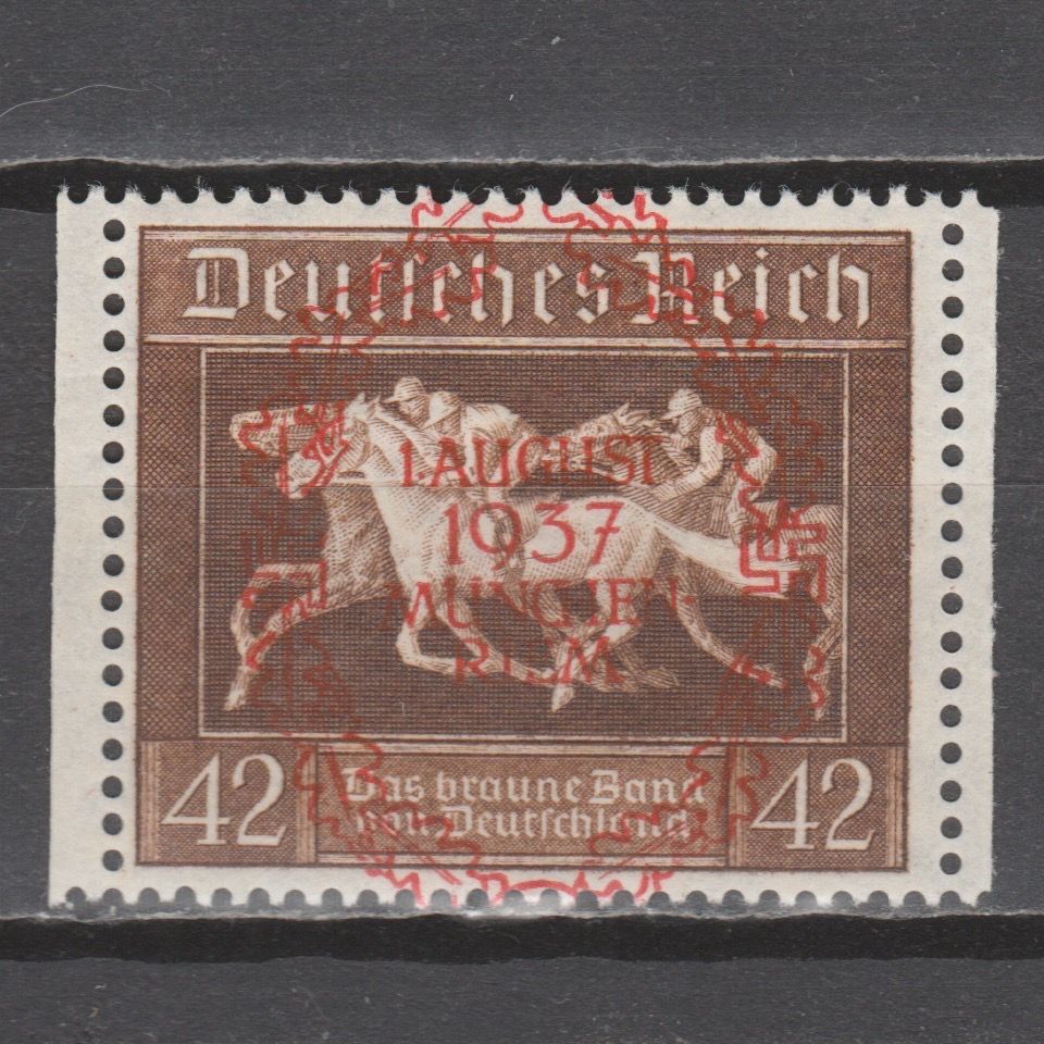 Duitsland 1937 649 Braune Band von Deutschland