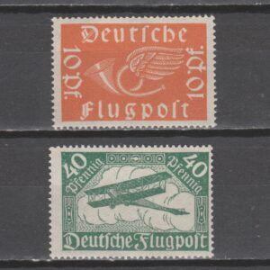 Duitsland 1919 111-112 Luchtpost