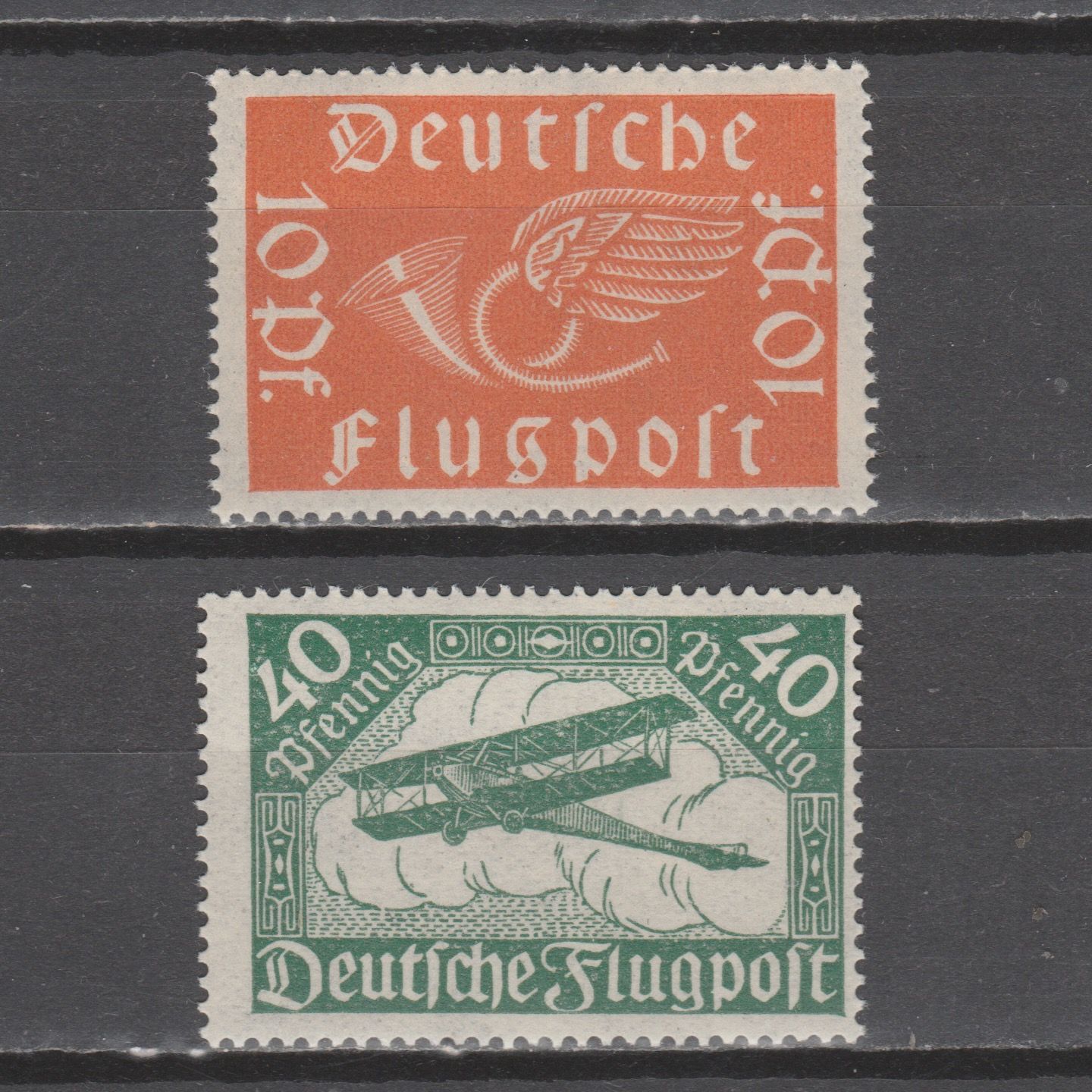 Duitsland 1919 111-112 Luchtpost