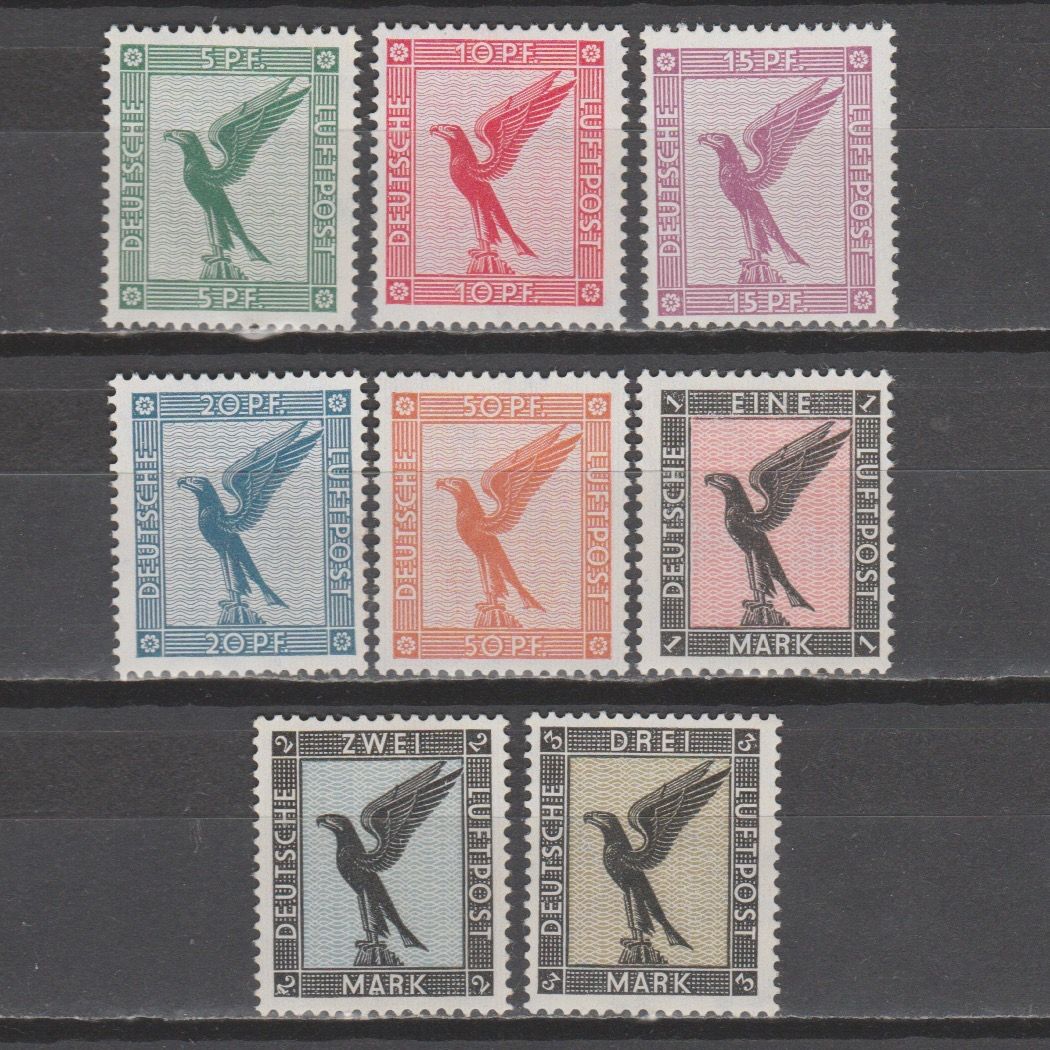 Duitsland 1926 378-384 Luchtpost