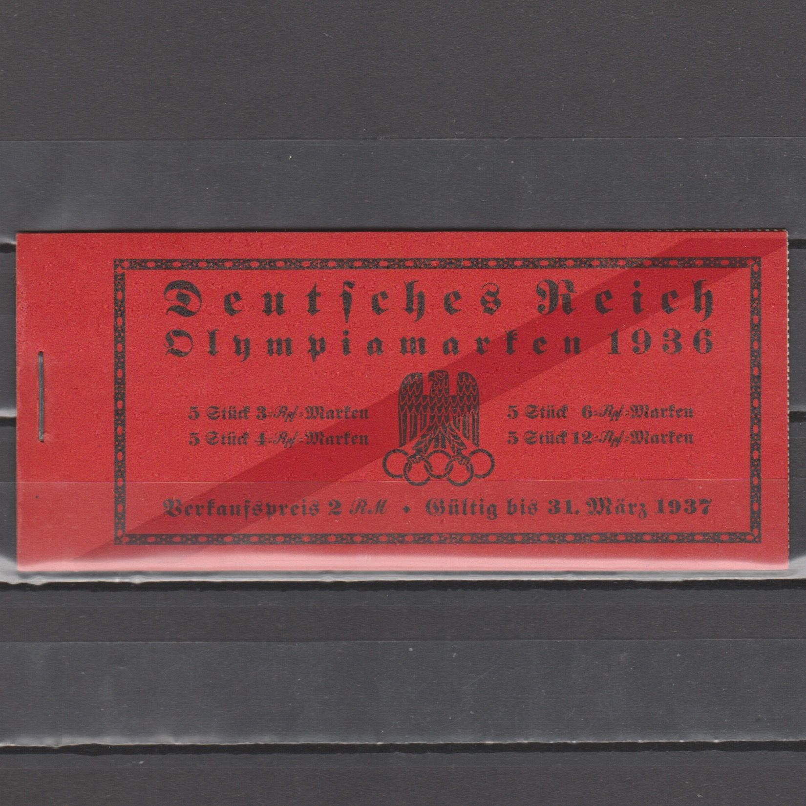 Duitsland 1936 MH 42.2 Olympische Spielen