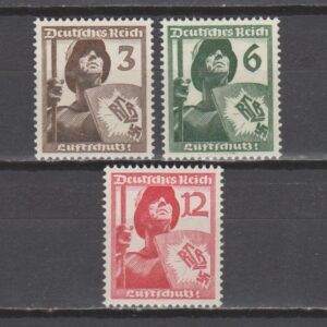 Duitsland 1937 643-645 Luftschutz