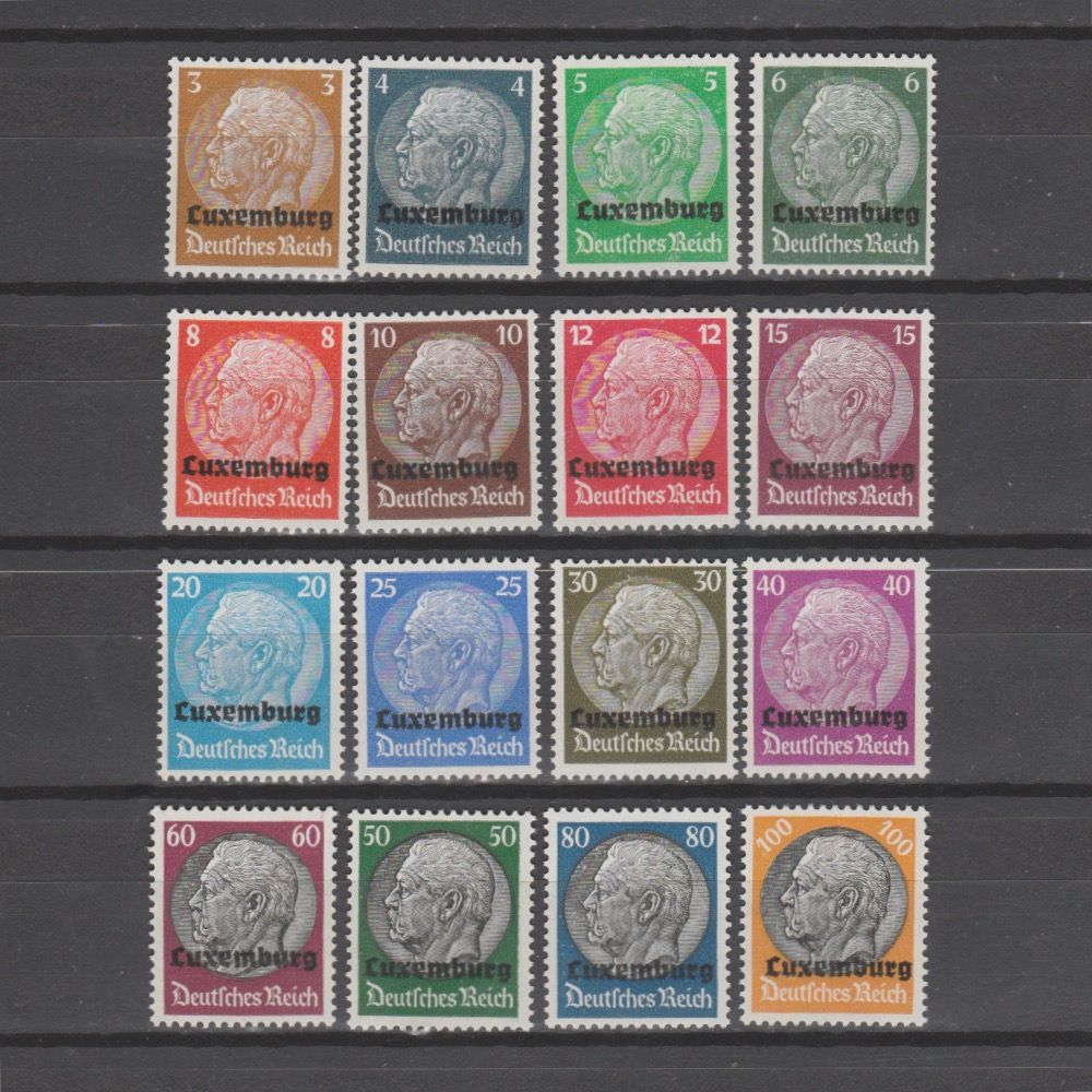 Duitsland 1940 1-16 Luxemburg