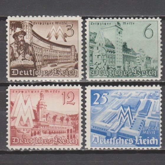Duitsland 1940 739-742 Leipziger Messe