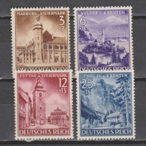 Duitsland 1941 806-809 Anschluss von Steiermark