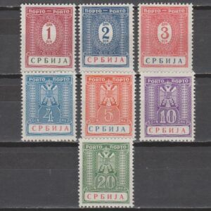 Duitsland 1942 Serbien 9-15 Port