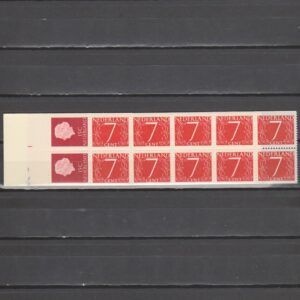 Nederland 1964 PB 1Hc met registerstreep en bemerking