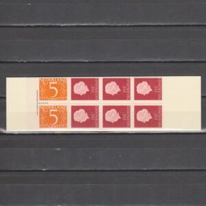 Nederland 1964 PB 2H a2 met registerstreep en aanlegteken